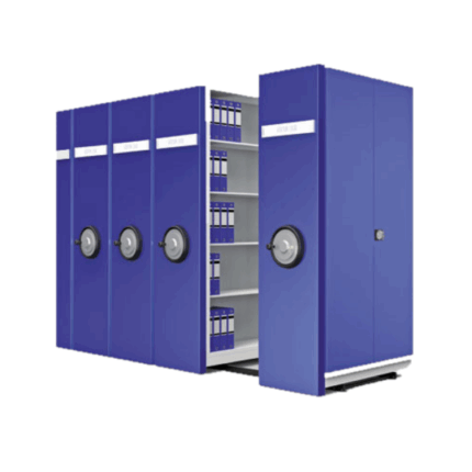 Estantes rolantes simples